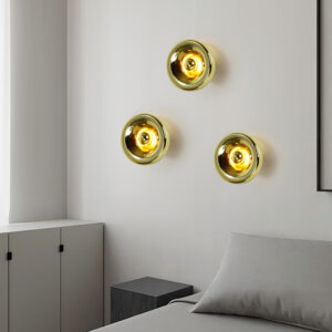 E27/E14 Aluminum Glass Lava Wall Light