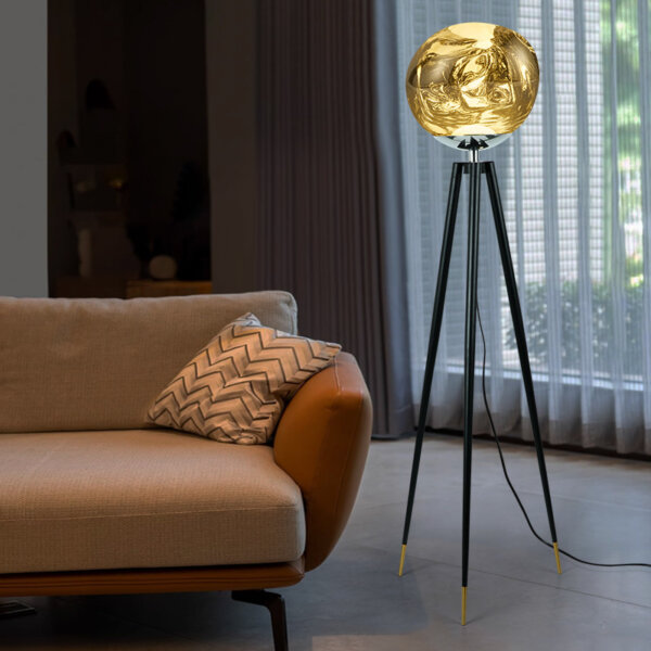 H170cm Acrylic Lava LED Floor Light - 图片 3