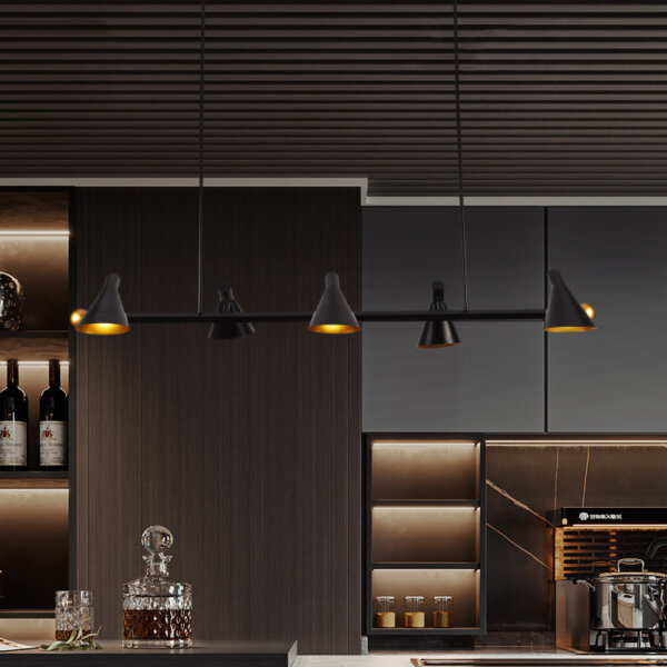 E27/E26 Aluminum Iron Pendant Lamp - 图片 4