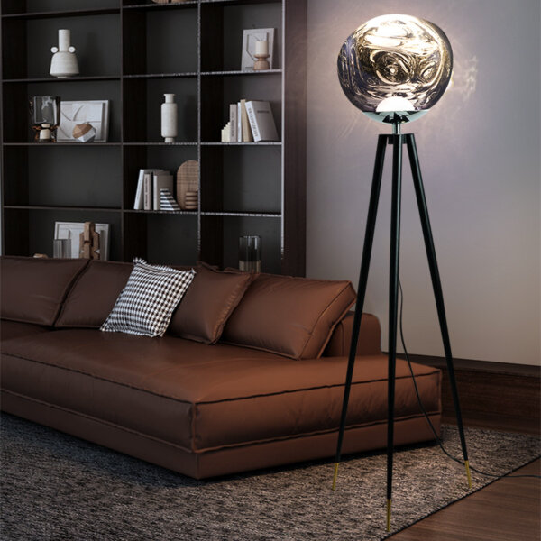 H170cm Acrylic Lava LED Floor Light - 图片 4