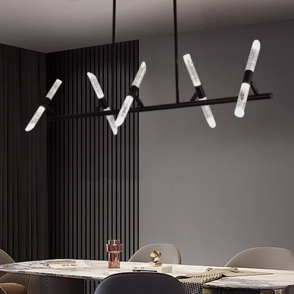 Iron Bubble Stick LED Pendant Lamp - 图片 5
