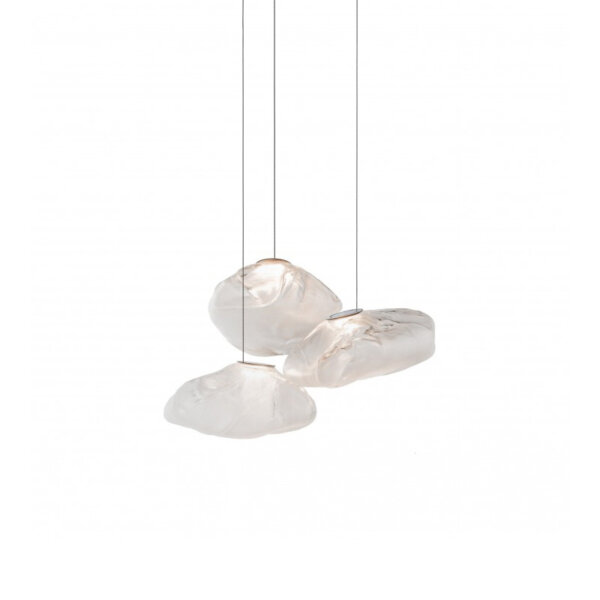 G9 Bubble Smoke Gray Glass Pendant Light - 图片 6