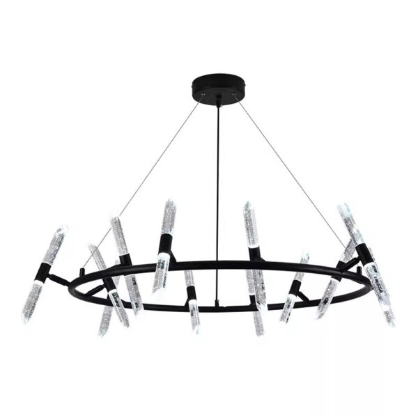 Iron Bubble Stick LED Pendant Lamp - 图片 6