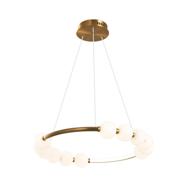 Circle Ring Acrylic LED Pendant Lamp - 图片 6