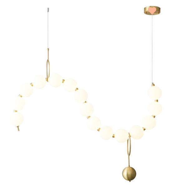 Aluminum PE Ball LED Pendant Light - 图片 6