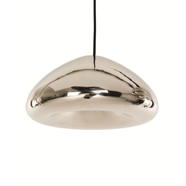 E27/E26 Gold Silver Gray Lava Glass Pendant Lamp - 图片 8