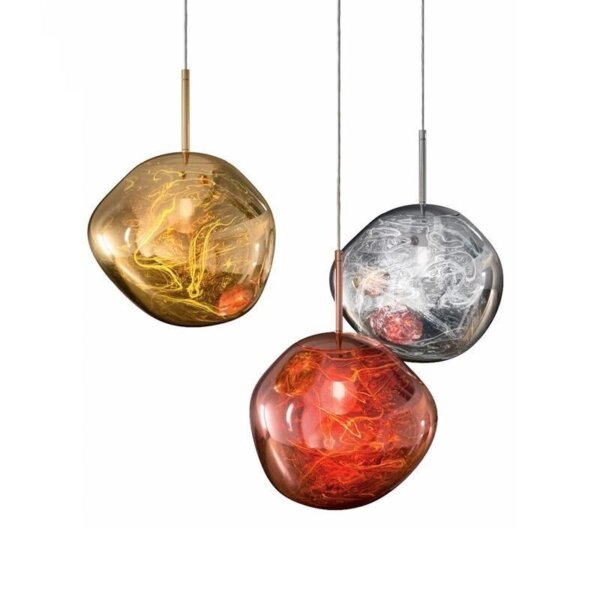 1-14 Heads Lava Acrylic Pendant Light - 图片 13