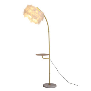 H170CM E27/E26 Feather Floor Light