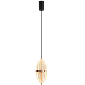 H26CM Golden Acrylic Pendant Lamp