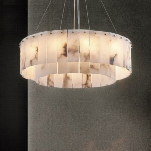 G9 Modern All Copper Marble Pendant Lamp