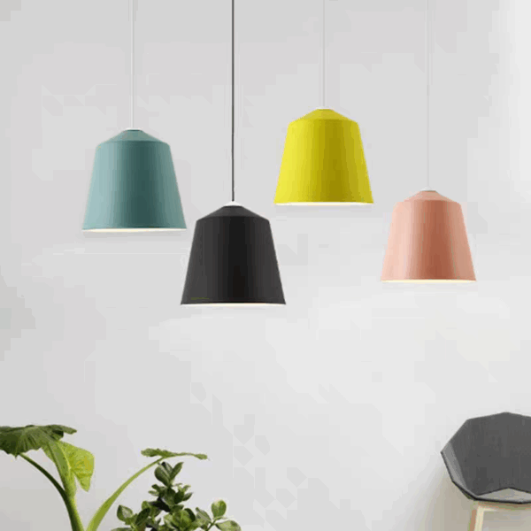 Multi-Color Optional Aluminum Pendant Light