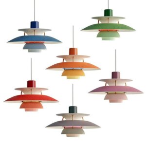 Aluminum Flying Saucer Pendant Lamp