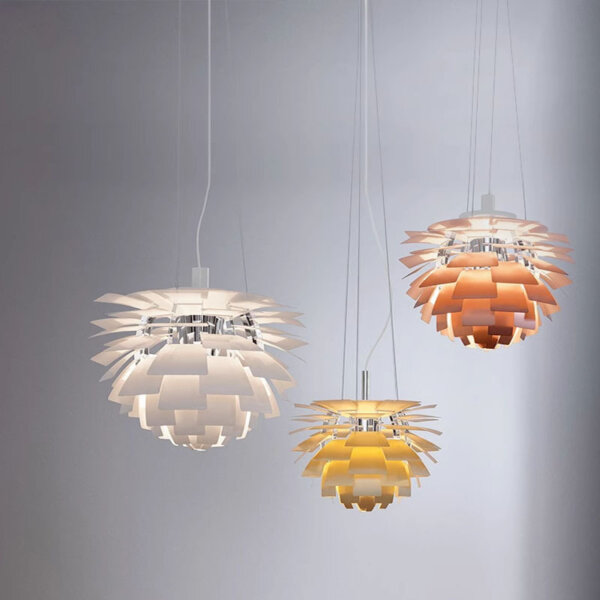 E27 Colorful Pine LED Pendant Light