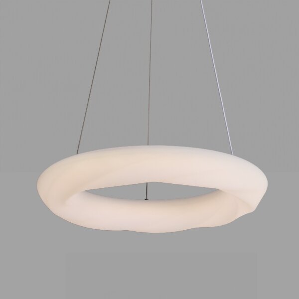 D50cm PE Iron Round Pendant Lamp - 图片 2