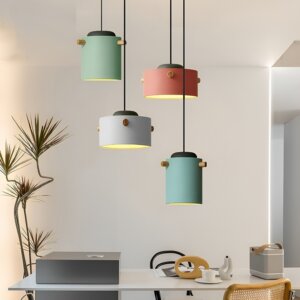 D30cm Column Aluminum Pendant Lamp