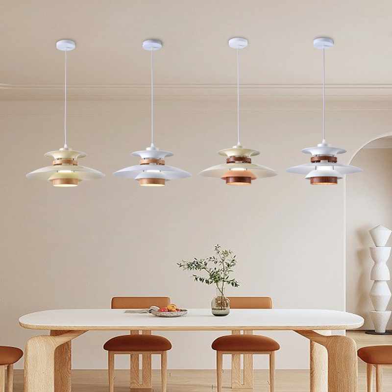 E27/E26 Adjustable Aluminum Pendant Lamp - 图片 2