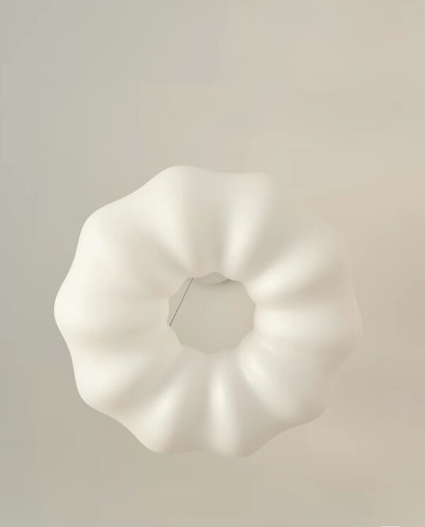 D45/55/65cm Iron PE Pendant Light - 图片 2
