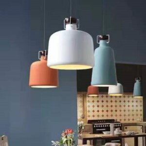 1-Head Iron LED Pendant Lamp