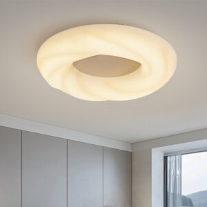 D50cm PE Iron Round Pendant Lamp