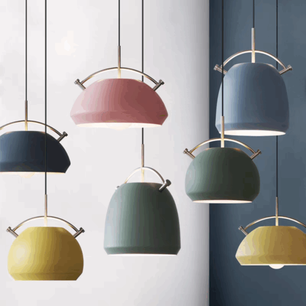 Colorful Aluminum Iron Pendant Light - 图片 2