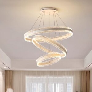 Acrylic Multiple Layers Ring Pendant Lamp
