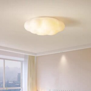 Matt White Cloud Iron Pendant Light