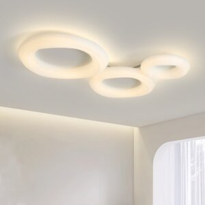 Iron PE Ring Round Pendant Light