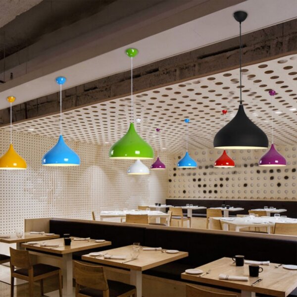 D32/42cm Multi-Color Pendant Lamp - 图片 3