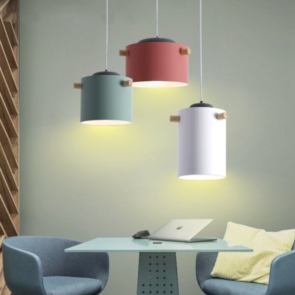 D30cm Column Aluminum Pendant Lamp - 图片 3