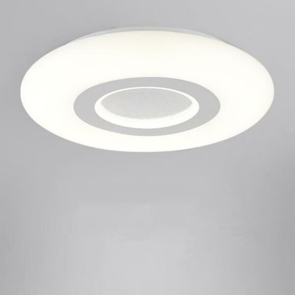 D46/60cm Black White PE Pendant Lamp - 图片 4