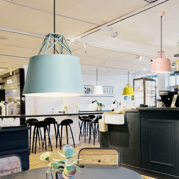 D30cm Aluminum Metal Pendant Light - 图片 4
