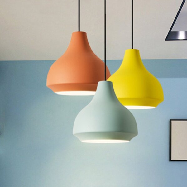 D28/35cm Simple Basket Shade Pendant Light - 图片 4
