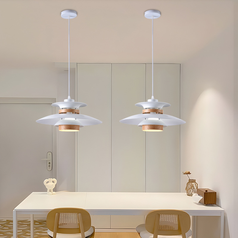 E27/E26 Adjustable Aluminum Pendant Lamp - 图片 4