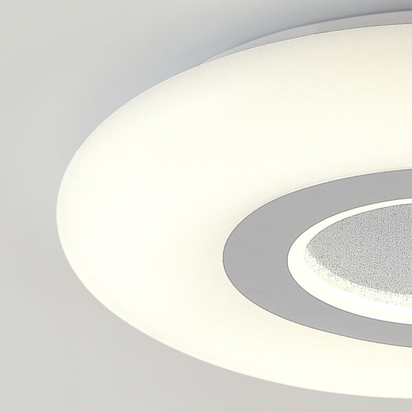 D46/60cm Black White PE Pendant Lamp - 图片 5