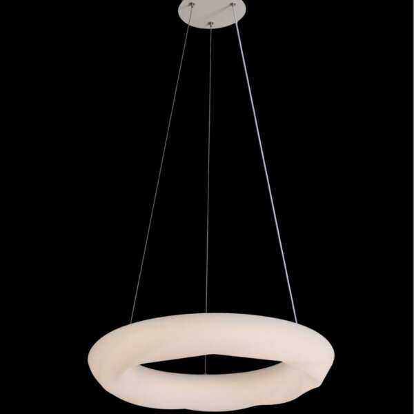 D50cm PE Iron Round Pendant Lamp - 图片 5