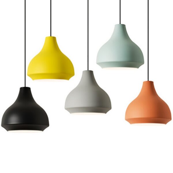D28/35cm Simple Basket Shade Pendant Light - 图片 5