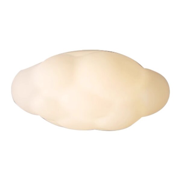 Matt White Cloud Iron Pendant Light - 图片 6
