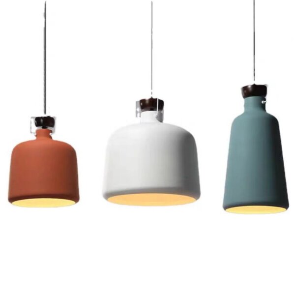 1-Head Iron LED Pendant Lamp - 图片 6