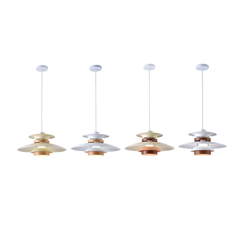 E27/E26 Adjustable Aluminum Pendant Lamp - 图片 6