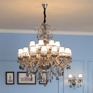 Transparent Crystal Big Chandelier