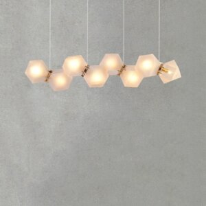 Ball Glass Long Pendant Lamp