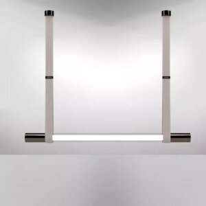 Aluminum Strip Glass LED Pendant Light