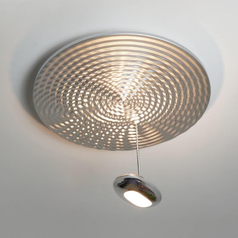 Art Gold Chrome Metal Pendant Light