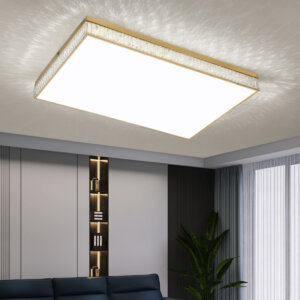 K9 Crystal Gold Ceiling Lamp