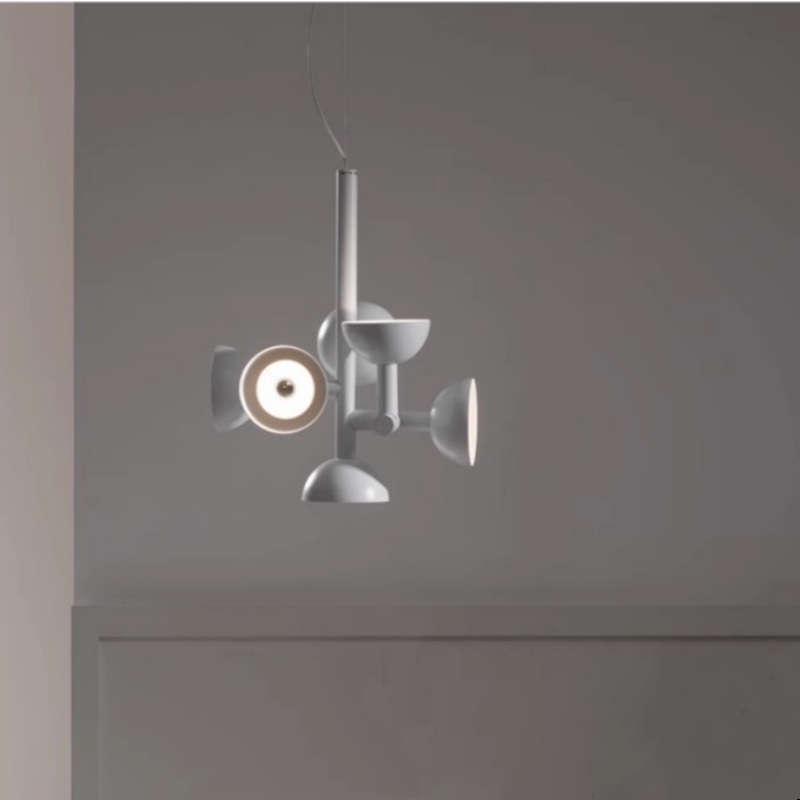 5-14 Heads Iron Acrylic Pendant Light - 图片 3