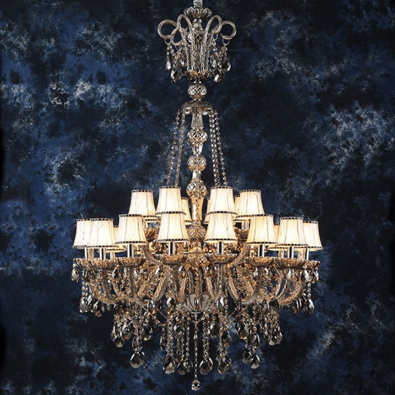 Transparent Crystal Big Chandelier - 图片 4