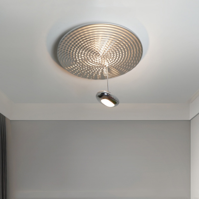 Art Gold Chrome Metal Pendant Light - 图片 4