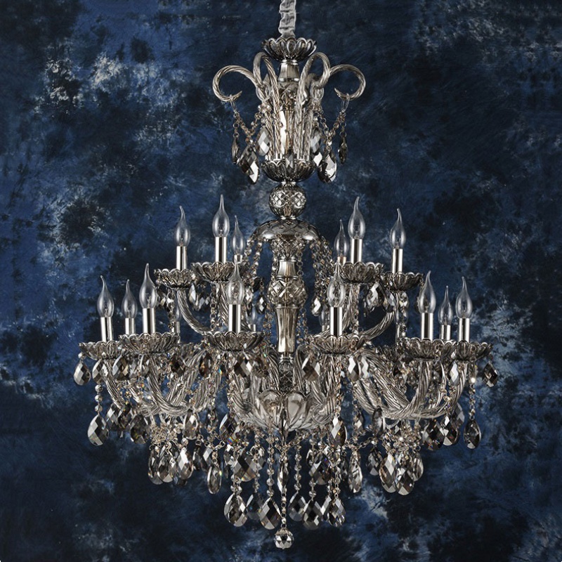 Transparent Crystal Big Chandelier - 图片 5