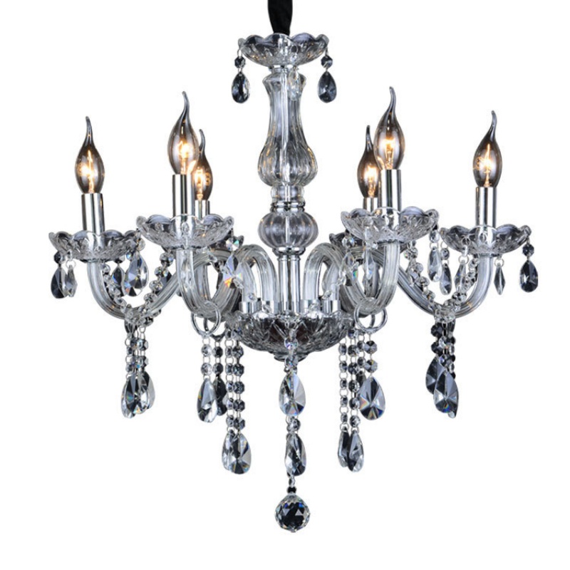 Gold Crystal Candle Chandelier - 图片 6