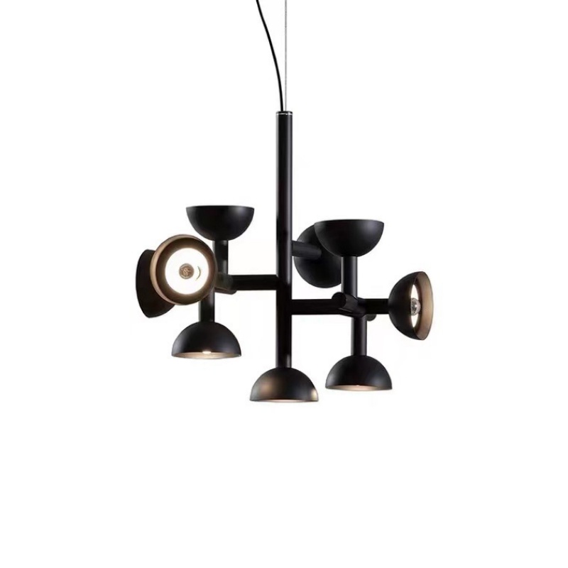 5-14 Heads Iron Acrylic Pendant Light - 图片 6